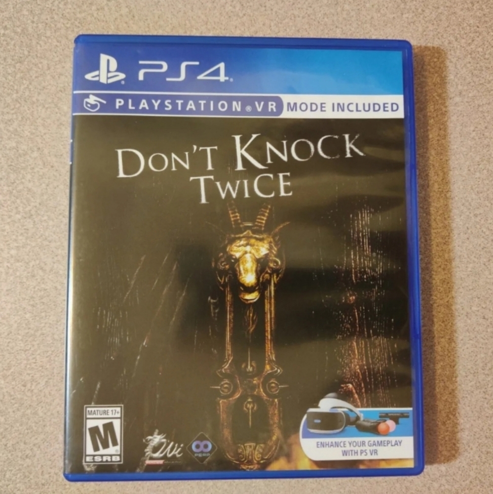 Don't Knock Twice (Sony PlayStation 4 VR Rare Like New Condition)